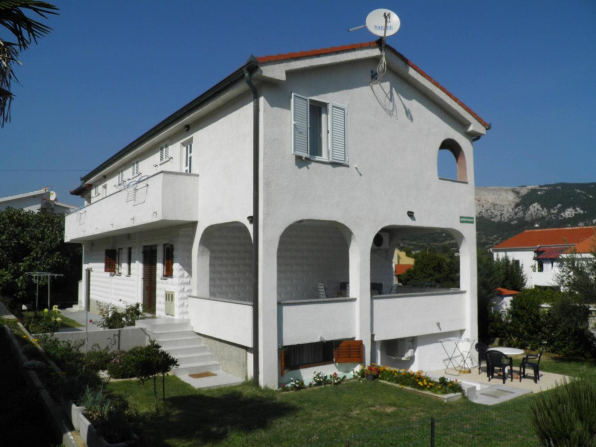 Apartments Klaric Baška Exterior foto